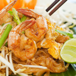 Pad thai gamberi