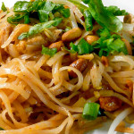 Pad thai verdure